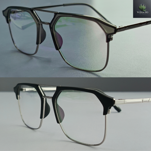 Premium Metal-Fiber Frame Glasses | Elegant-Durable-Versatile